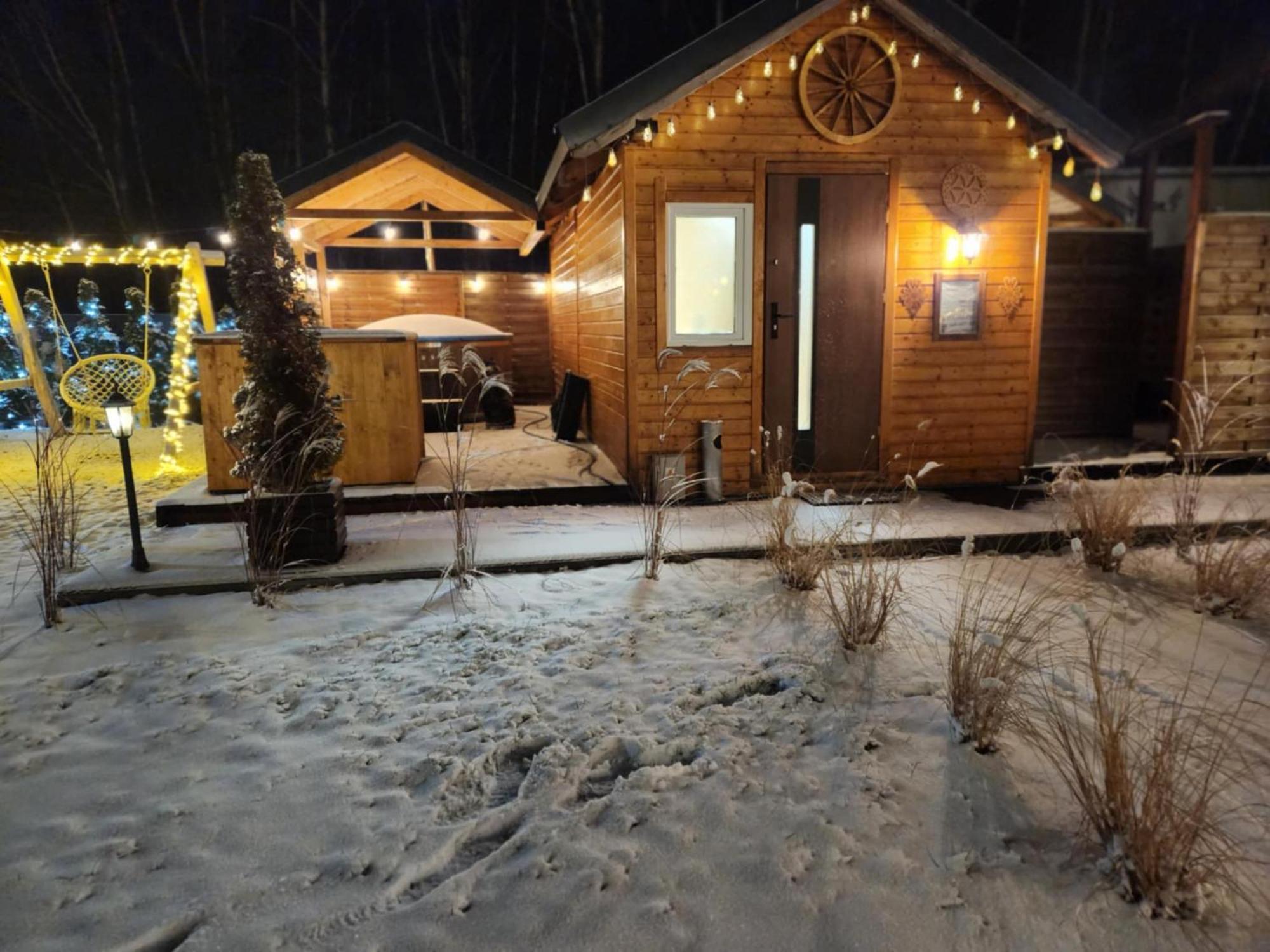 Grabska Osada Apartamenty - 100M Od Suntago Park-Domki Ogrzewane Caloroczne Mszczonów Exterior foto